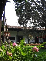 The patio of Casa Popenoe