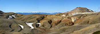 Panorama van Los Geisers