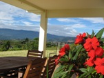 The balcony of the house of friends in Paraiso, not bad to stay!