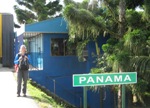 Bas bij de grensovergang naar Panama