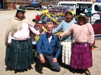 Blond haar trekt nog steeds, ook bij de bolhoed vrouwen van Peru en Bolivia