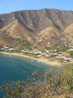 Playa Grande, vlakbij Taganga
