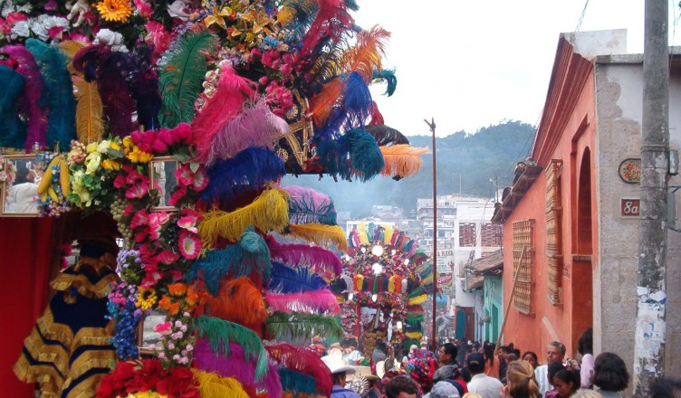 Kerstmarkt in Chichicastenango
