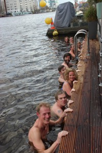 2016-02-07 Workshop Wim Hof Methode - Zwemmen in de Amstel