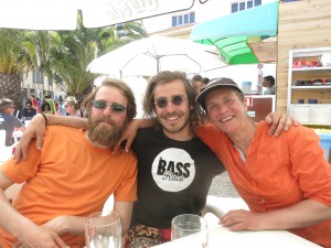 Rolf, Sam en Bas in Cascais